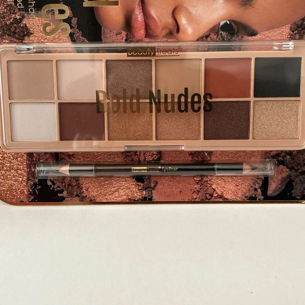 Bold Nudes Eyeshadow & Dual-Ended Eyeliner